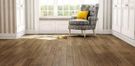 Wood flooring in a large sitting room interior