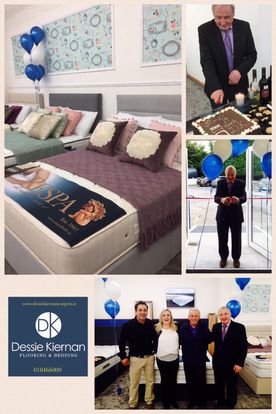 Retirement Celebration in Dessie Kiernan Flooring and Beds