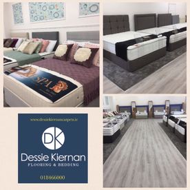 Vinyl flooring in a Mattresses store